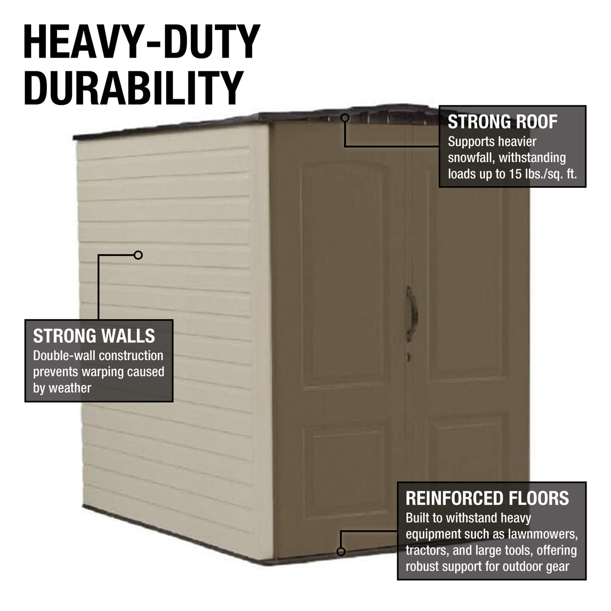 Rubbermaid Big Max 5 ft. x 6 ft. Vertical Shed